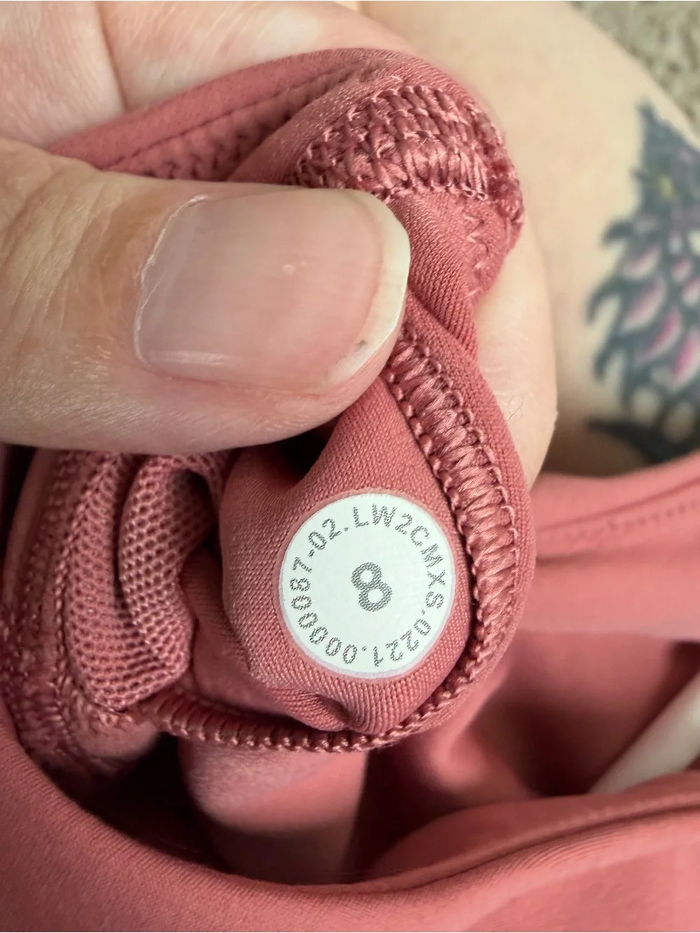Lululemon In Alignment Racerback Bra *Light Support, B/C Cups Pink Savannah
